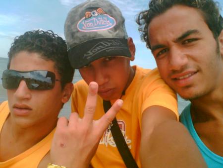 hicham and me and mehdi